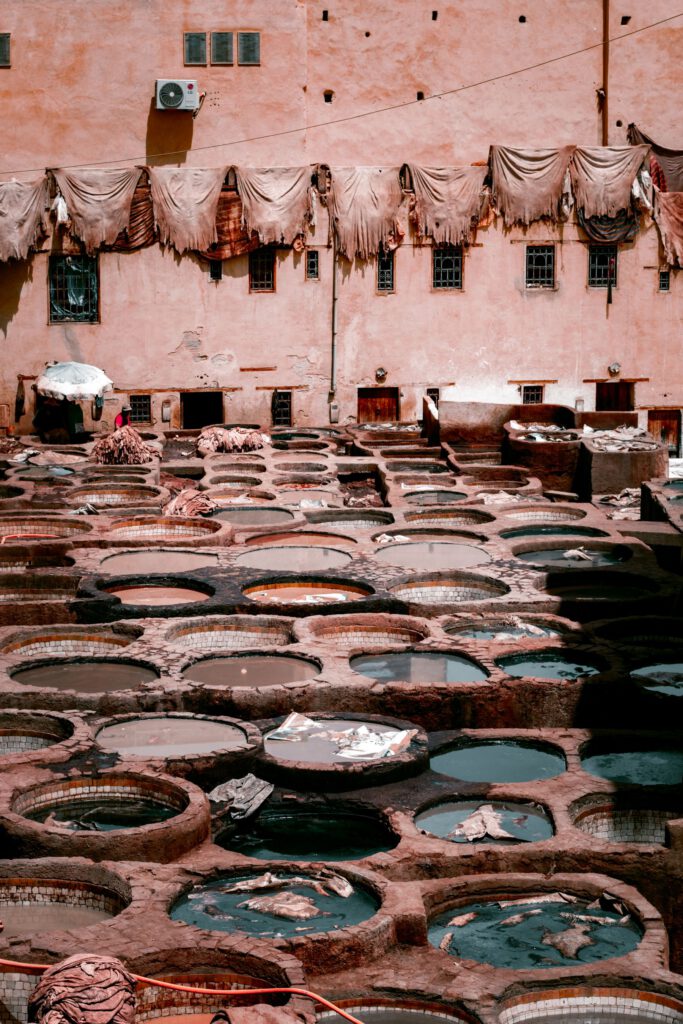 Traditionelle Gerbereien in Fès